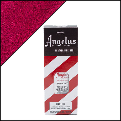 Angelus Suede Dye Σκούρο Κόκκινο Βαφή Σουέτ 3oz