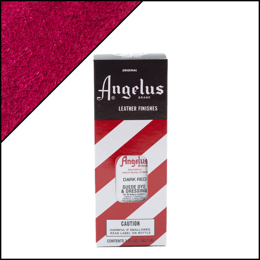Angelus Suede Dye Σκούρο Κόκκινο Βαφή Σουέτ 3oz