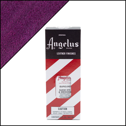 Angelus Suede Dye Μπορντώ Βαφή Σουέτ 3oz