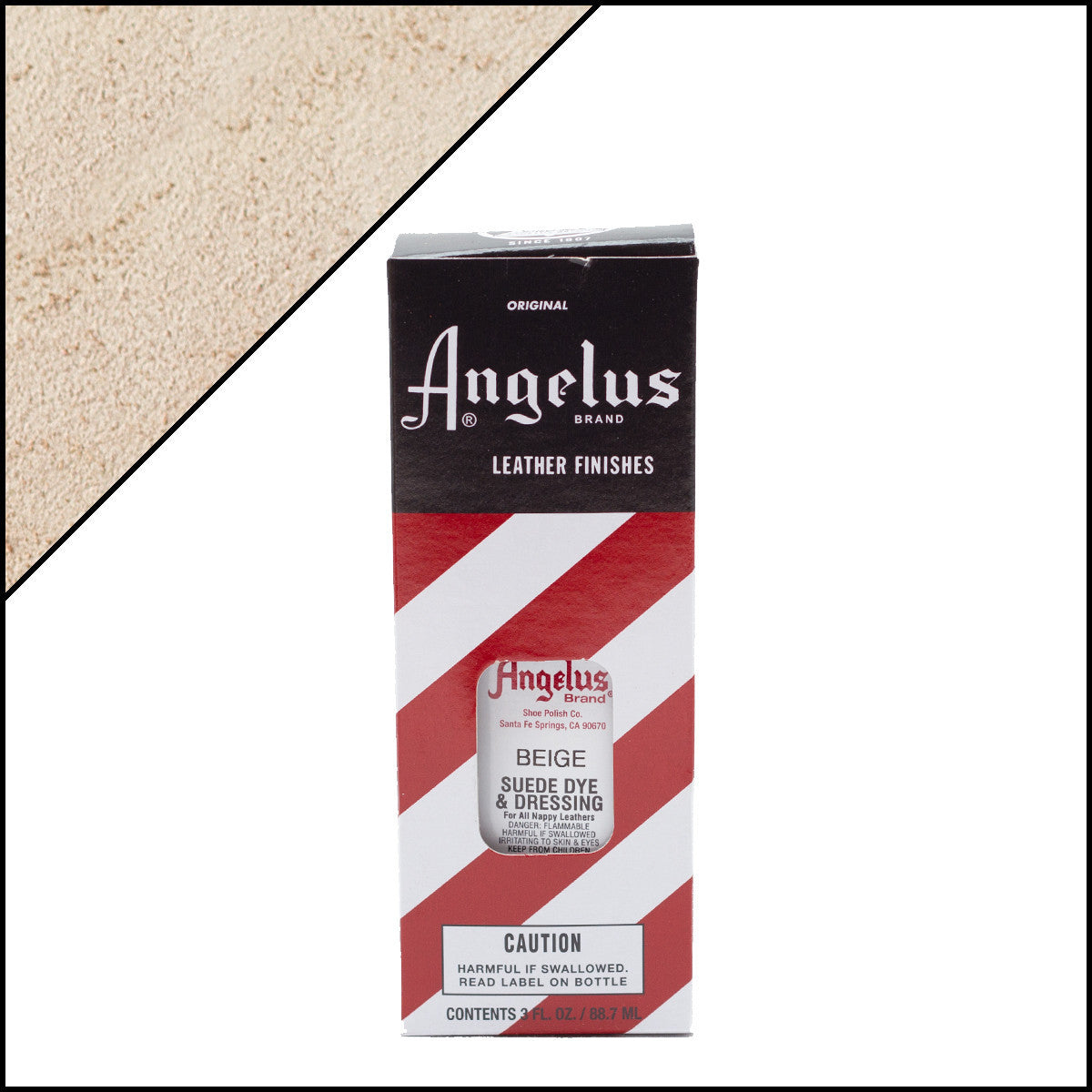 Angelus Suede Dye Μπεζ Βαφή Σουέτ 3oz