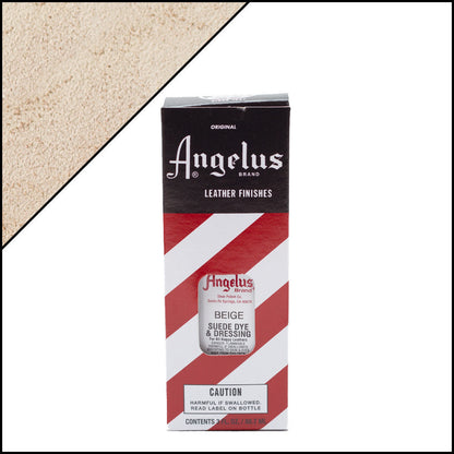Angelus Suede Dye Μπεζ Βαφή Σουέτ 3oz