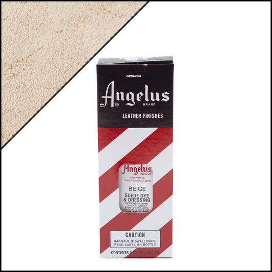 Angelus Suede Dye Μπεζ Βαφή Σουέτ 3oz