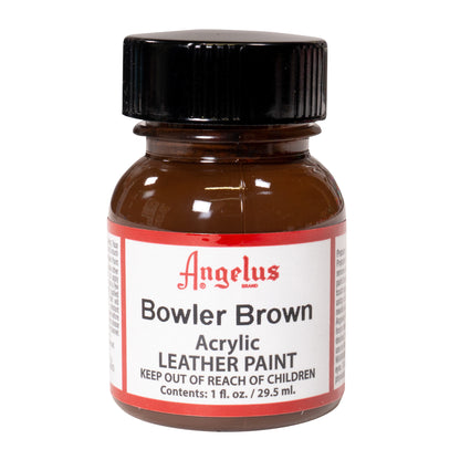 Angelus Leather Paint Bowler Brown Χρώμα Δέρματος