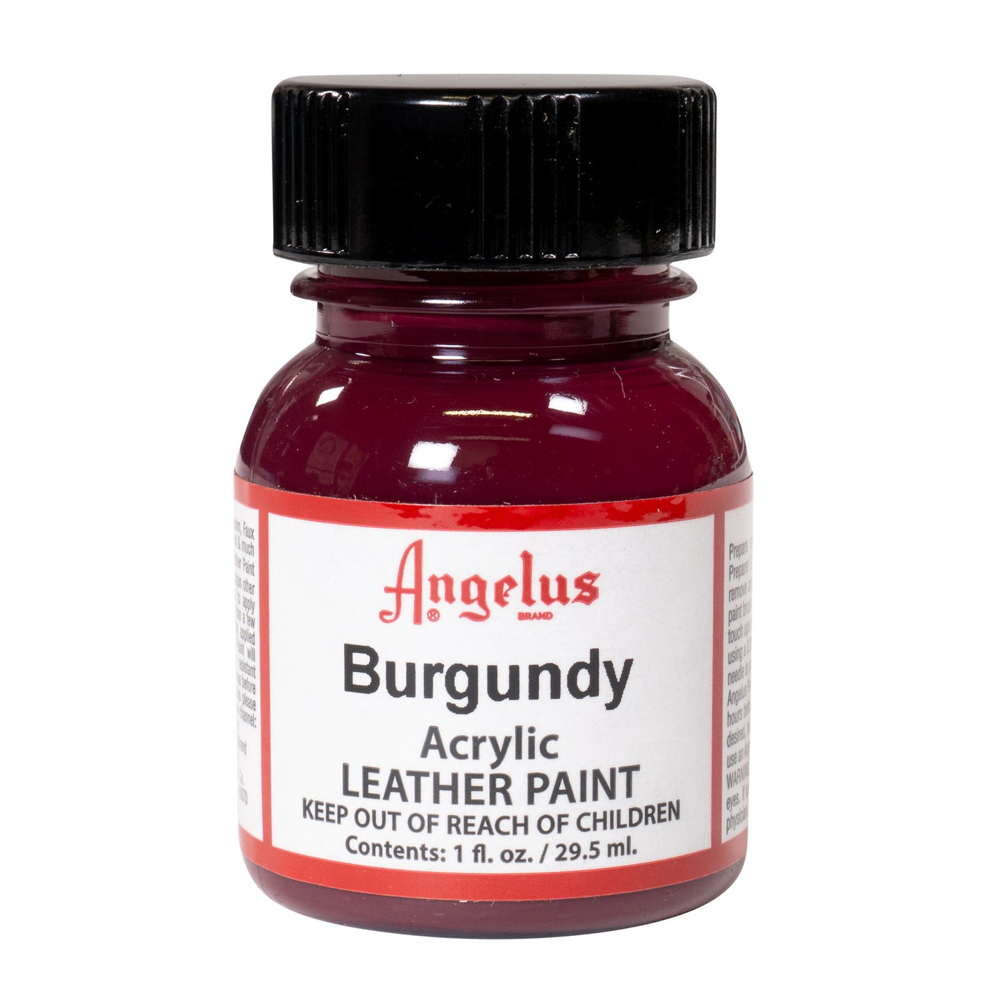 Angelus Leather Paint Burgundy Red Χρώμα Δέρματος