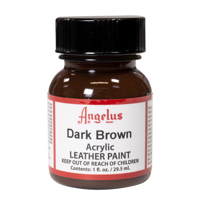 Angelus Leather Paint Σκούρο Καφέ Χρώμα Δέρματος