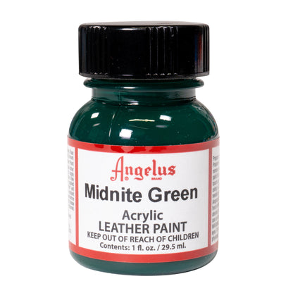 Angelus Leather Paint Midnight Green Χρώμα Δέρματος