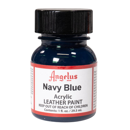 Angelus Leather Paint Navy Blue Χρώμα Δέρματος