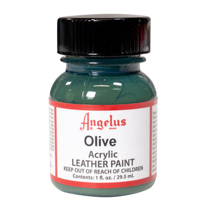 Angelus Leather Paint Olive Green Χρώμα Δέρματος