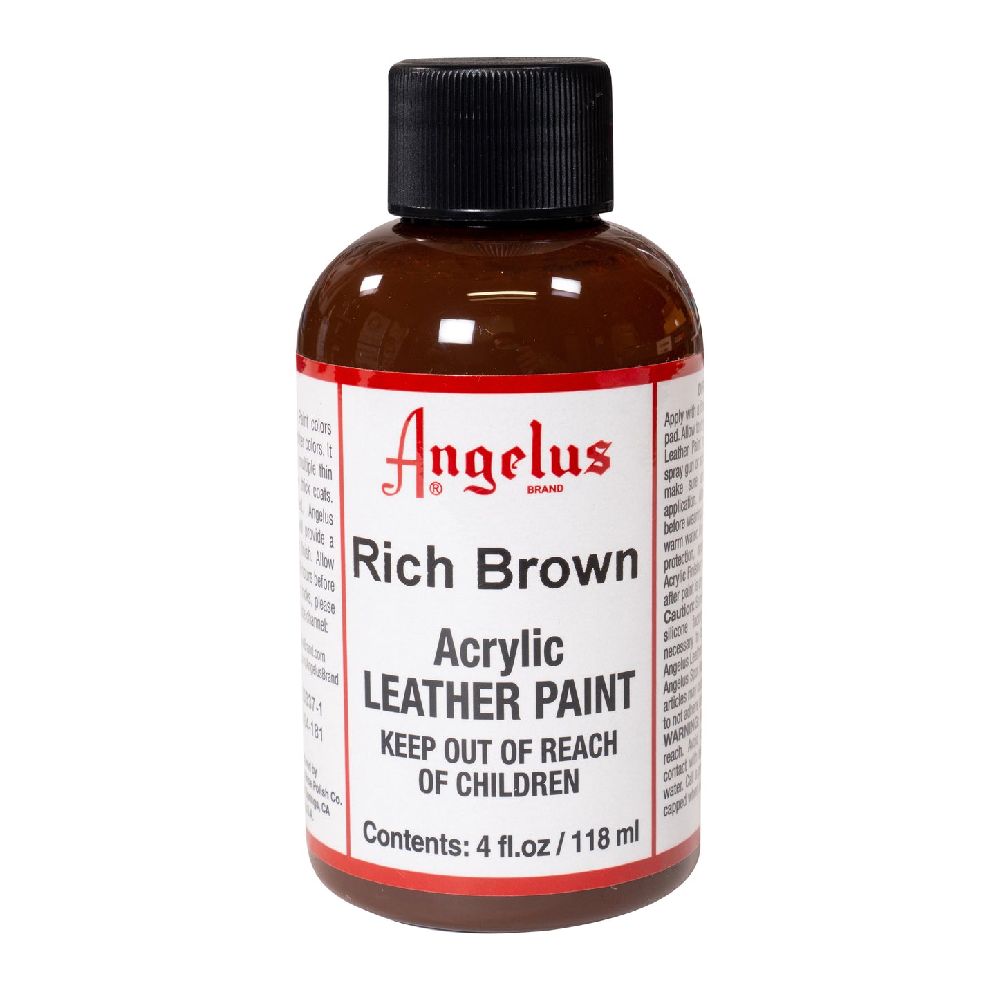 Angelus Leather Paint Πλούσιο Καφέ Χρώμα Δέρματος