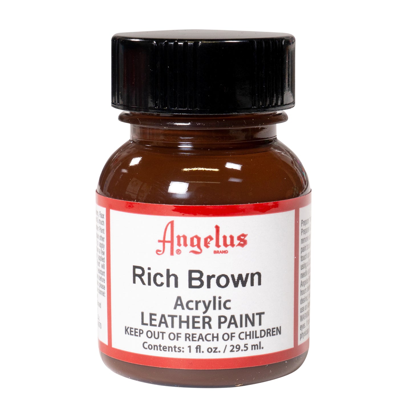 Angelus Leather Paint Πλούσιο Καφέ Χρώμα Δέρματος