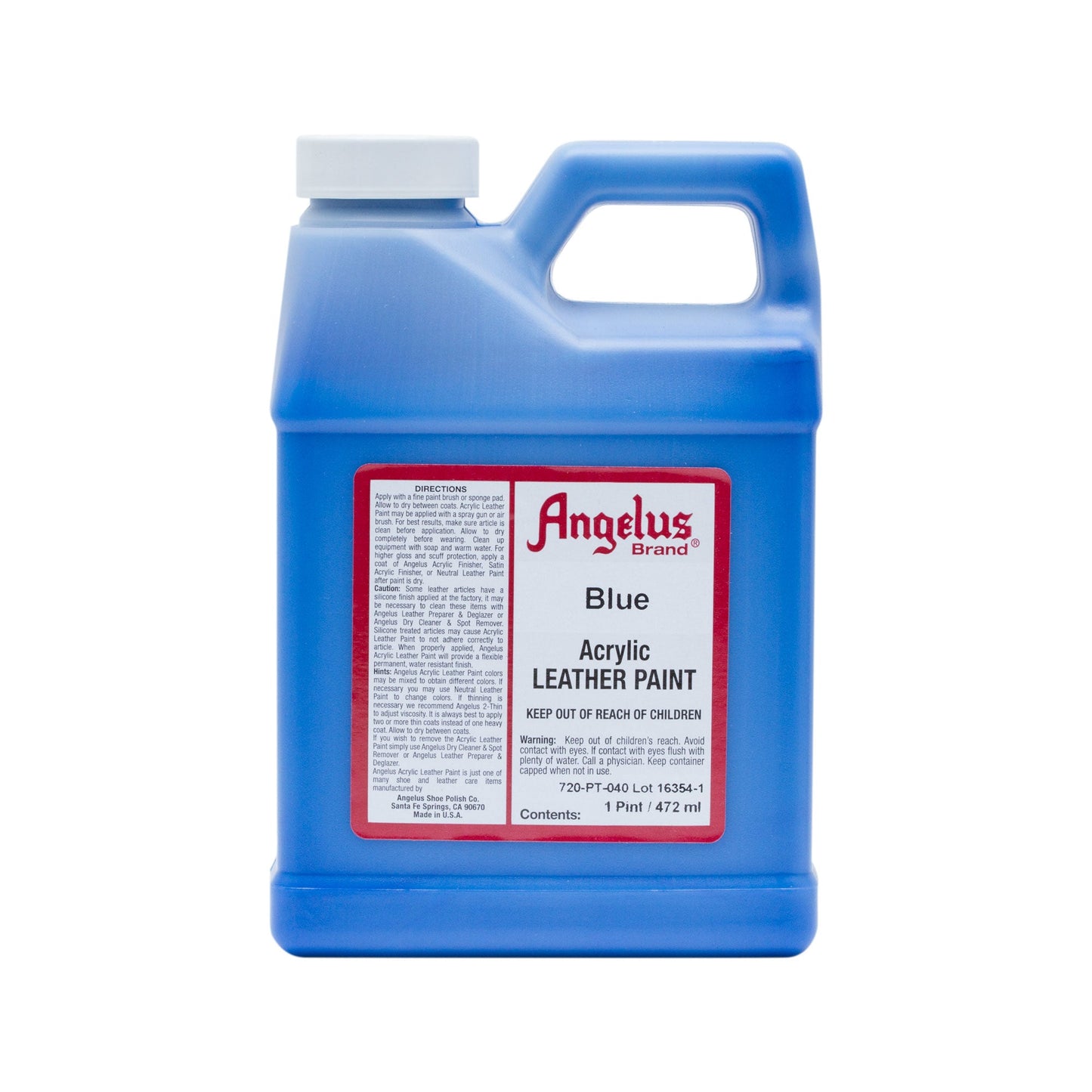 Angelus Leather Paint Μπλε Χρώμα Δέρματος