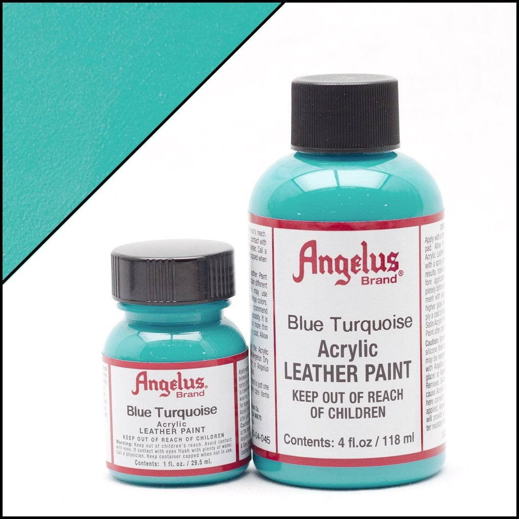 Angelus Leather Paint Μπλε Τιρκουάζ Χρώμα Δέρματος
