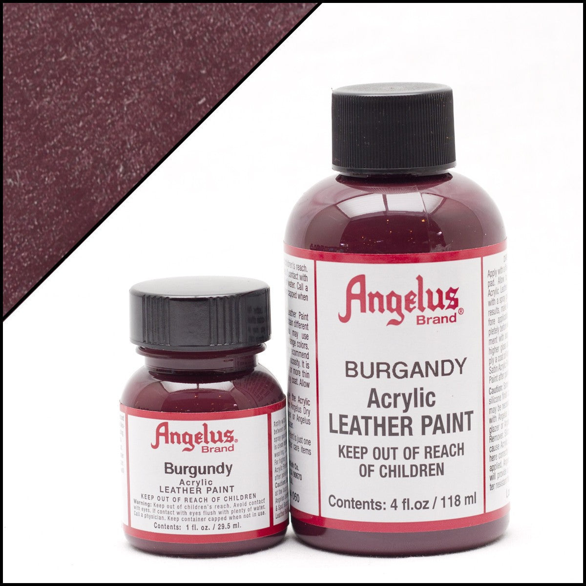 Angelus Leather Paint Burgundy Red Χρώμα Δέρματος