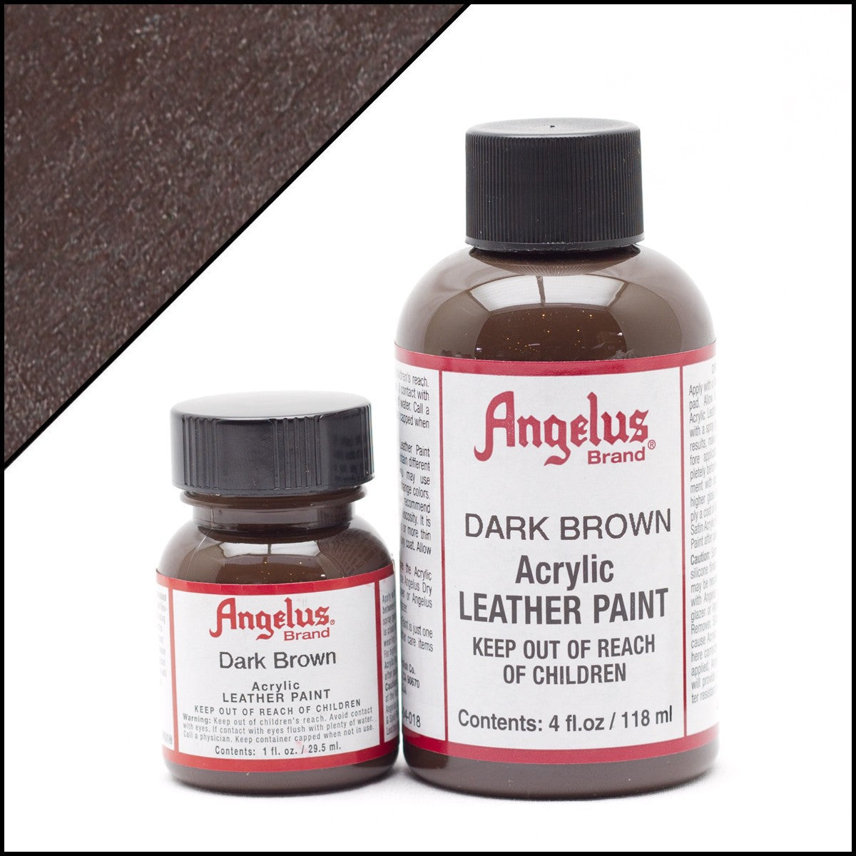 Angelus Leather Paint Σκούρο Καφέ Χρώμα Δέρματος
