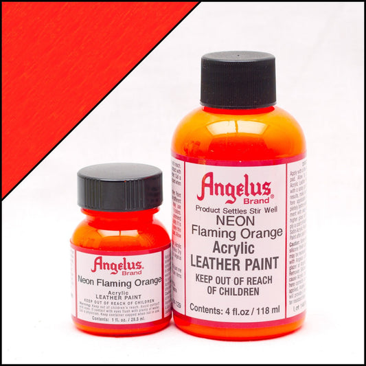 Angelus Leather Paint Flaming Orange Χρώμα Δέρματος