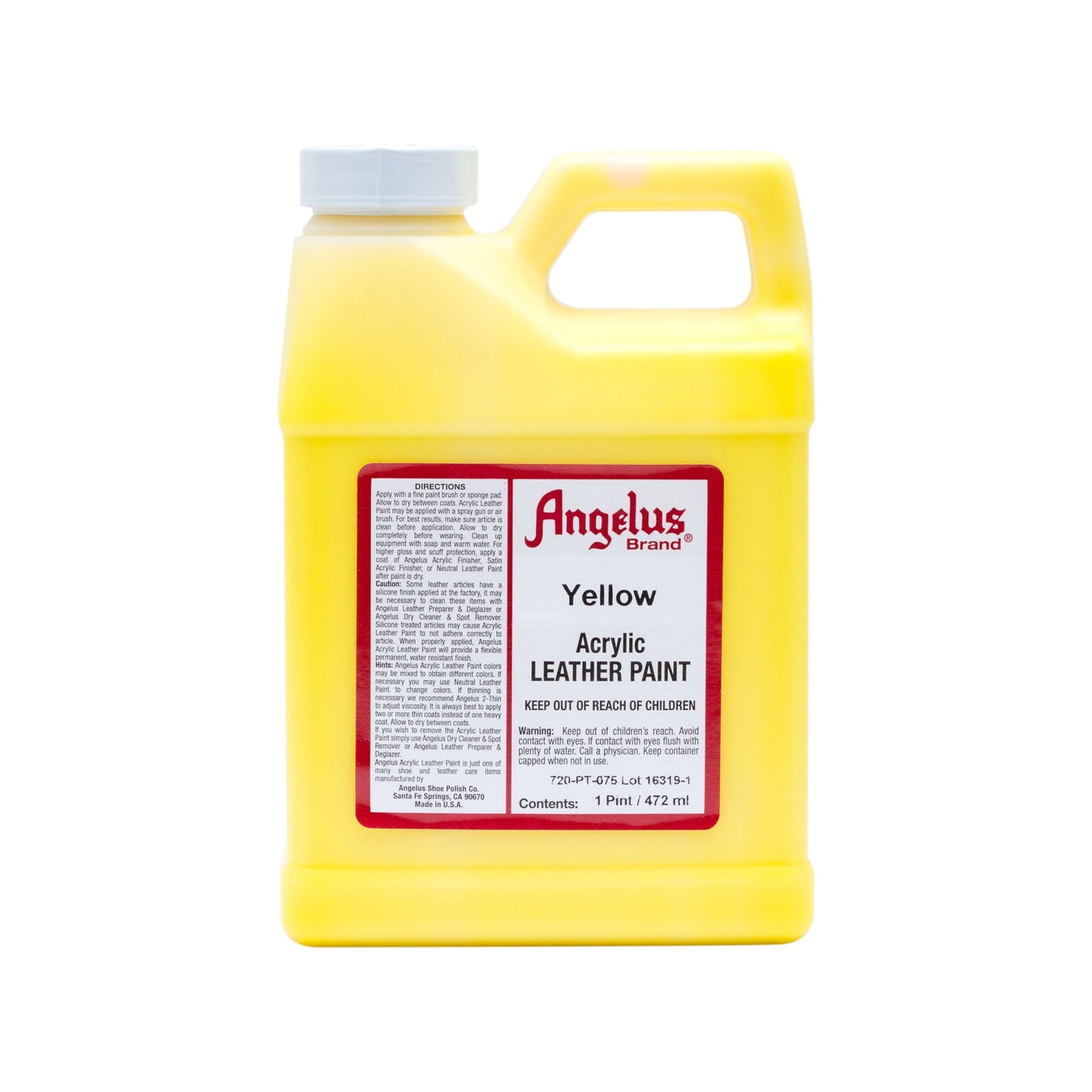 Angelus Leather Paint Κίτρινο Χρώμα Δέρματος
