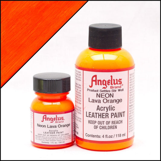 Angelus Leather Paint Lava Orange Χρώμα Δέρματος