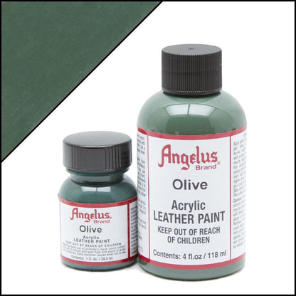 Angelus Leather Paint Olive Green Χρώμα Δέρματος