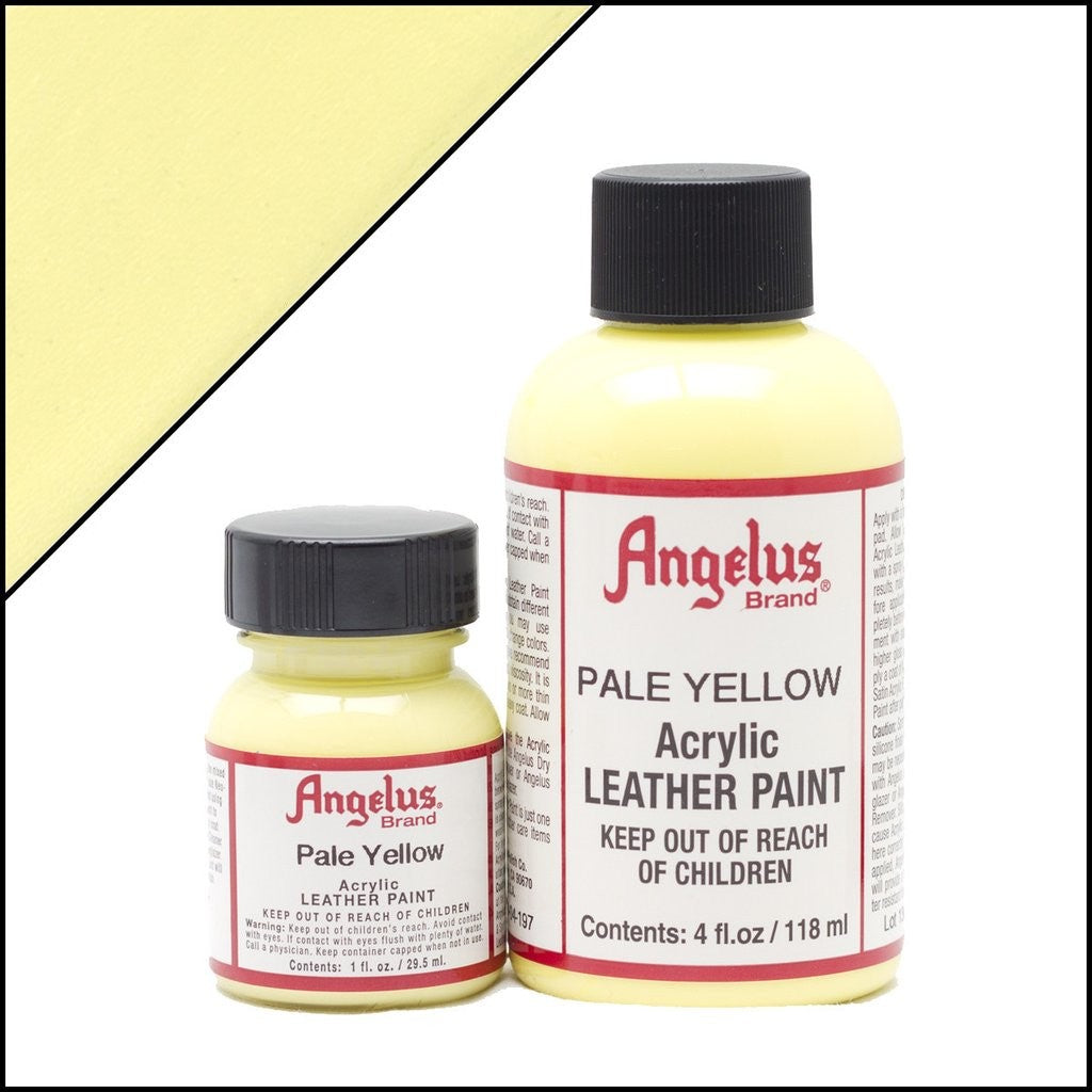 Angelus Leather Paint Pale Yellow Χρώμα Δέρματος
