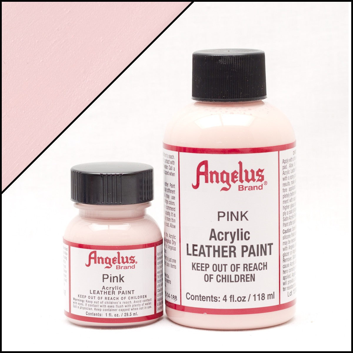 Angelus Leather Paint Ροζ Χρώμα Δέρματος