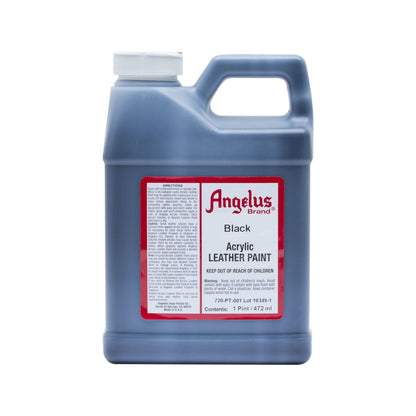 Angelus Leather Paint Μάυρο Χρώμα Δέρματος
