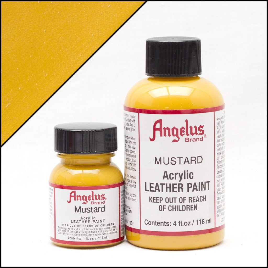 Angelus Leather Paint Mustard Χρώμα Δέρματος