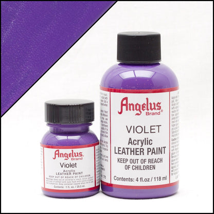 Angelus Leather Paint Βιολετί Χρώμα Δέρματος