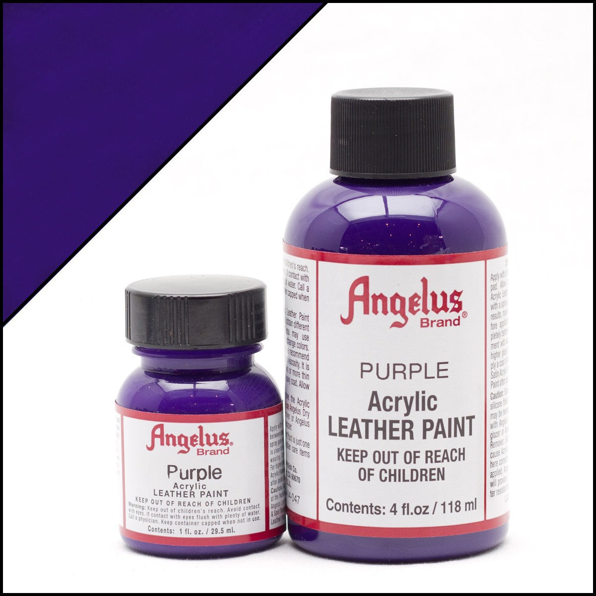 Angelus Leather Paint Μωβ Χρώμα Δέρματος