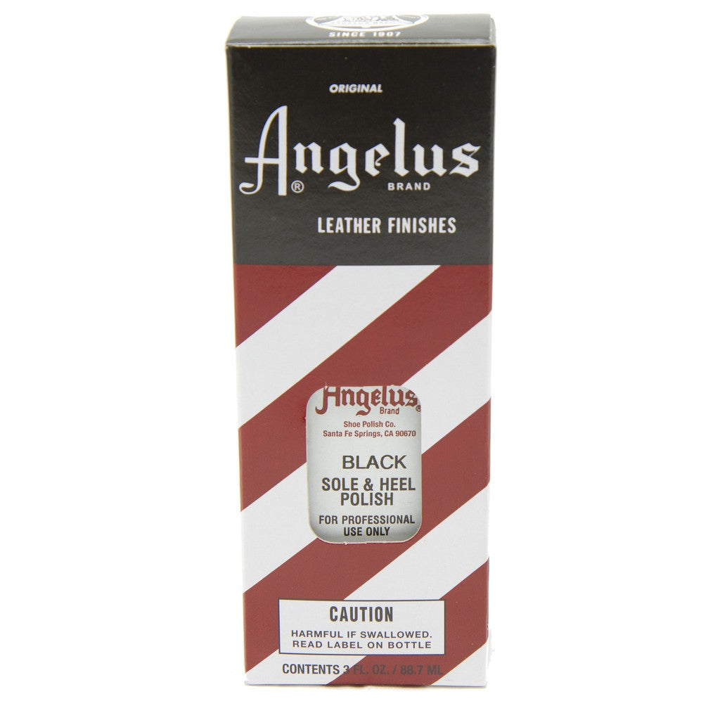 Angelus Heel and Sole Polish Βερνίκι Γυαλίσματος Μαύρο